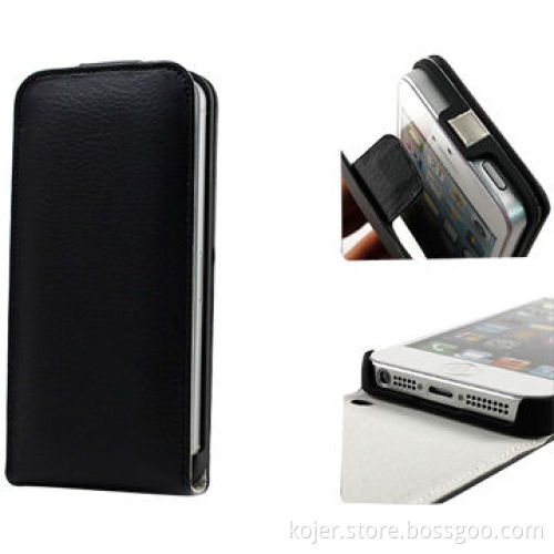 Leather Flip Mobile Phone Case for iPhone 5